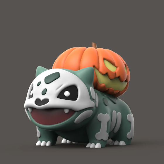 Bulbasaur #8 [SKULL PKMN]