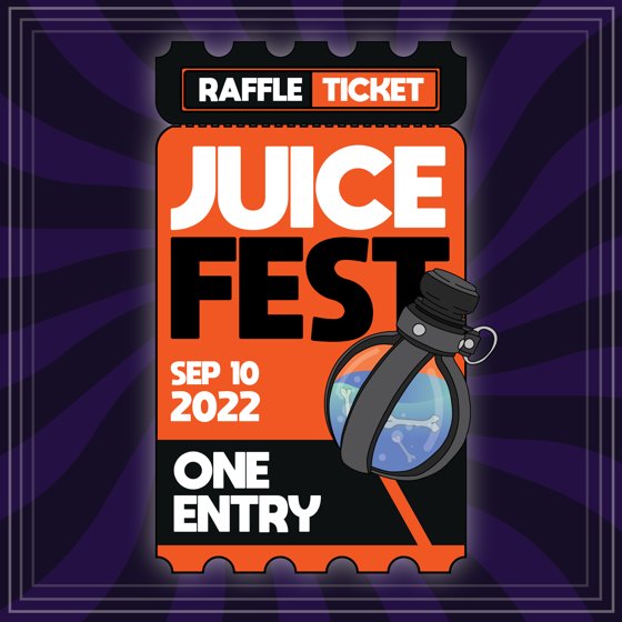 Juice Fest Raffle Ticket (#28)