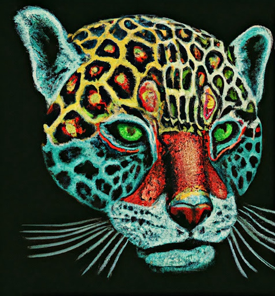 Mythical Jaguar of the Aztec