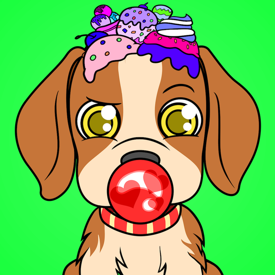 Bubblegum Puppy #3252