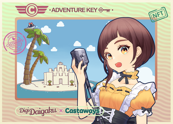 DigiDaigaku Genesis Adventure Key Castaways #193 - Leigh