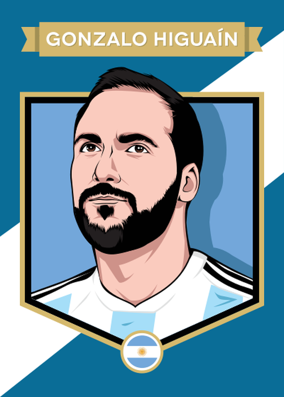 Gonzalo Higuaín (Originals #8/75)