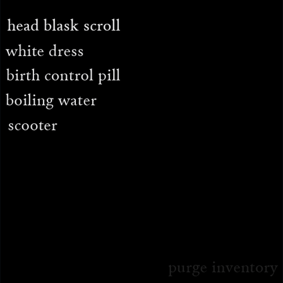 Purge Inventory #251