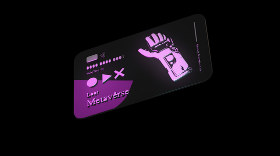 #1128 Black Residence Card