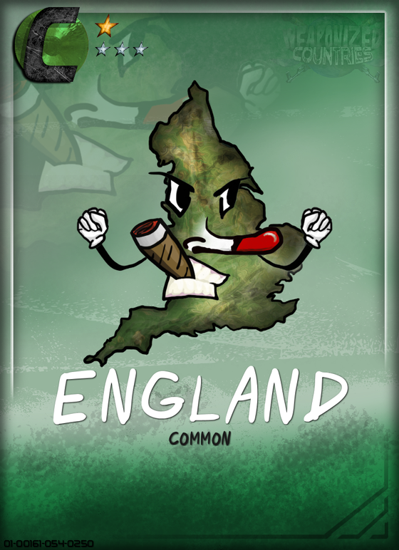 Weaponized Countries #161 England