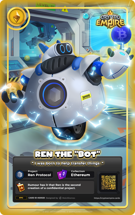 REN THE "BOT" #20028