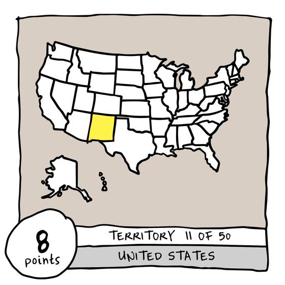 Territory 11/50 - United States (New Mexico)