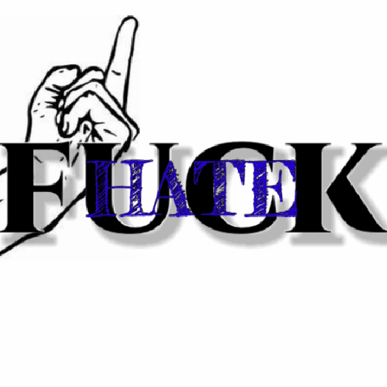 FUCK (HATE) - Blue