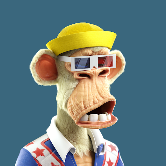 3D Bored Ape #8851