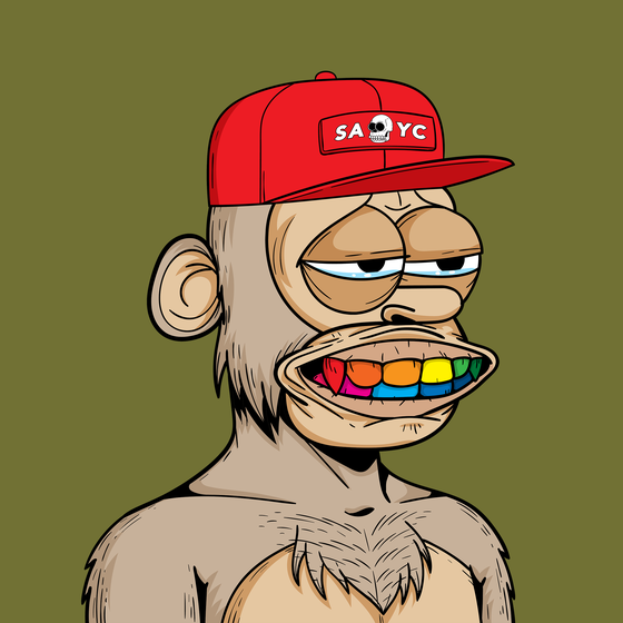 Simp Ape Yacht Club #866