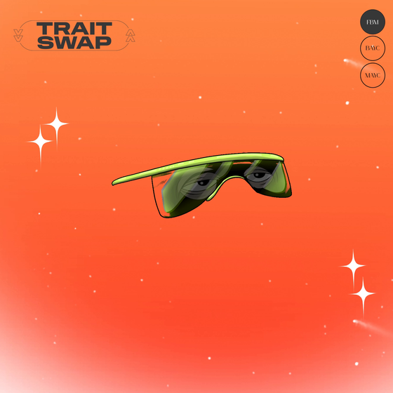 Sport Neon Green Sunglasses