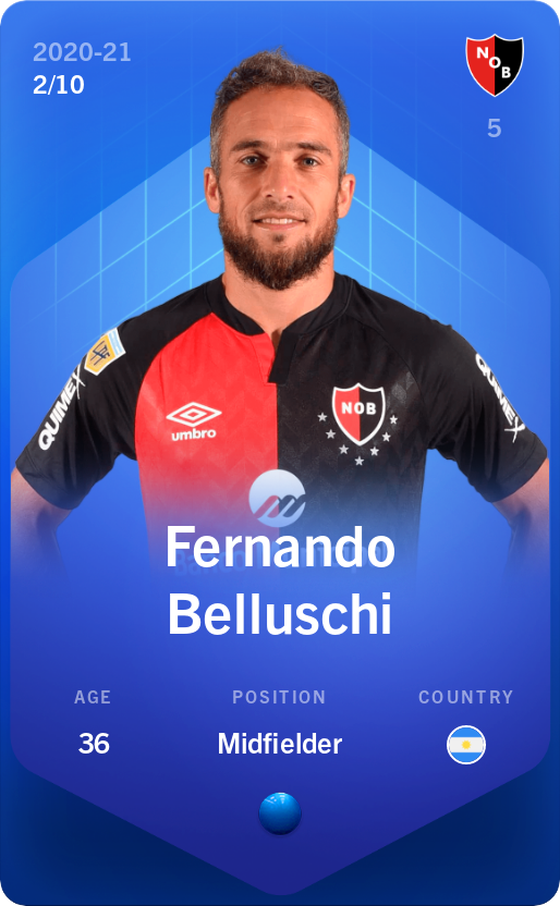 Fernando Belluschi 2020-21 • Super Rare 2/10