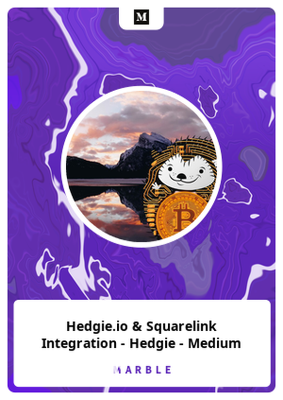 Hedgie.io & Squarelink Integration - Hedgie - Medium