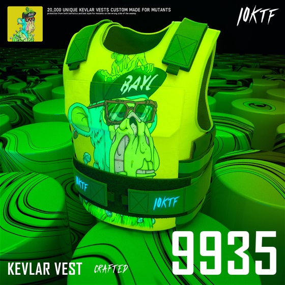 Mutant Kevlar Vest #9935