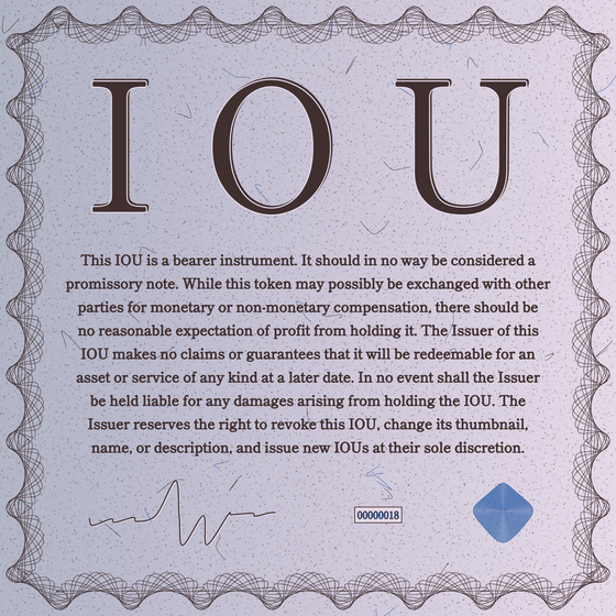 IOU #18