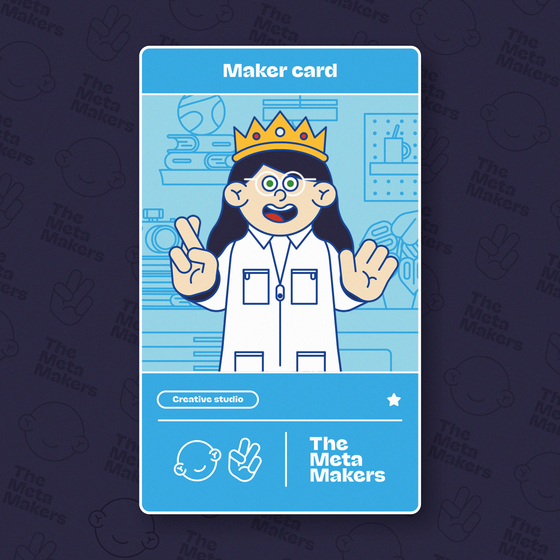 Maker card #714