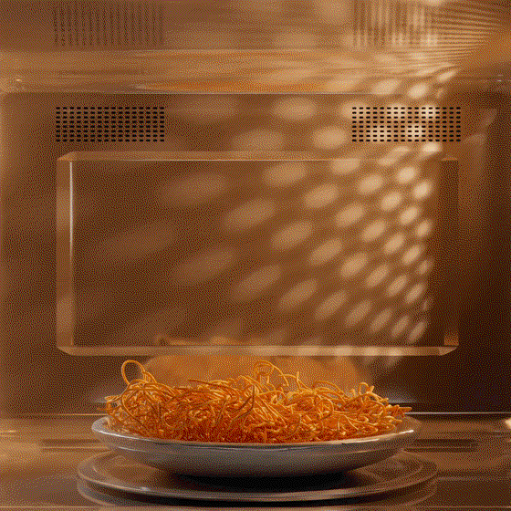 RAVE-MICROWAVE: DELICIOUS SPAGHETTI