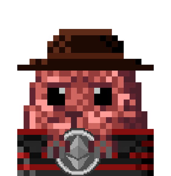 Cryptohamsters Freddy Krueger #1.2.45 Ethereum gold edition