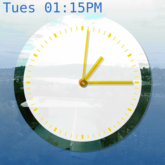 GlitchClock #3676