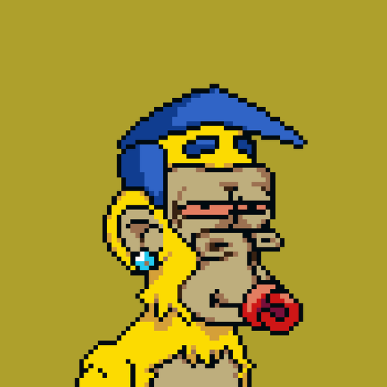 Pixel Simp Ape YC #6981