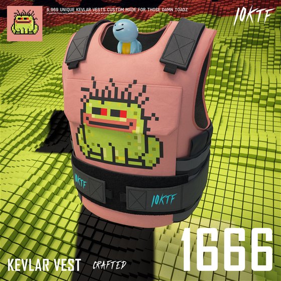 Toadz Kevlar Vest #1666