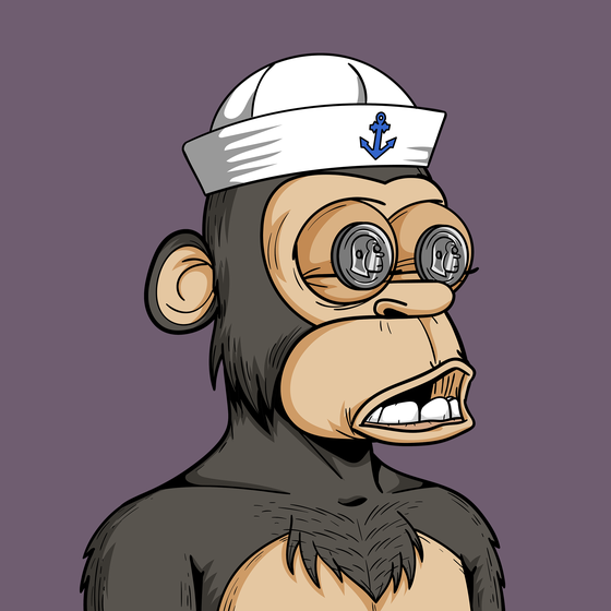Simp Ape Yacht Club #8096