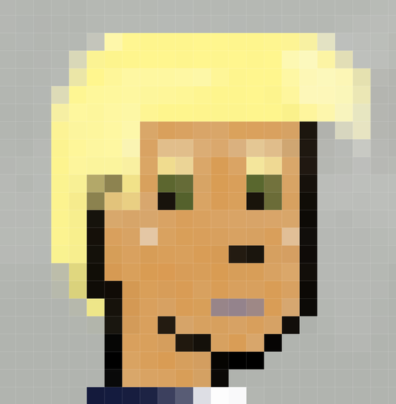 CryptoPunks - Donald Trump - First Edition