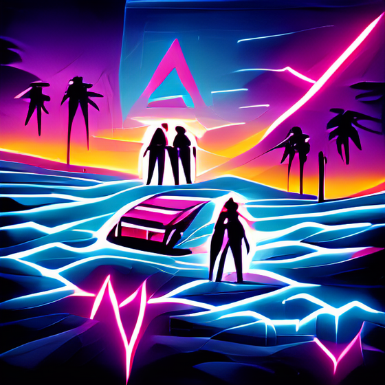 Synthwave Illustration 4