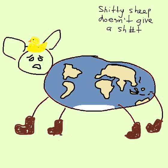 Shitty Sheep #3004