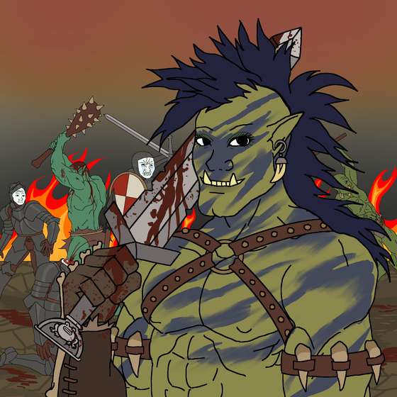 Orcish Raider #539