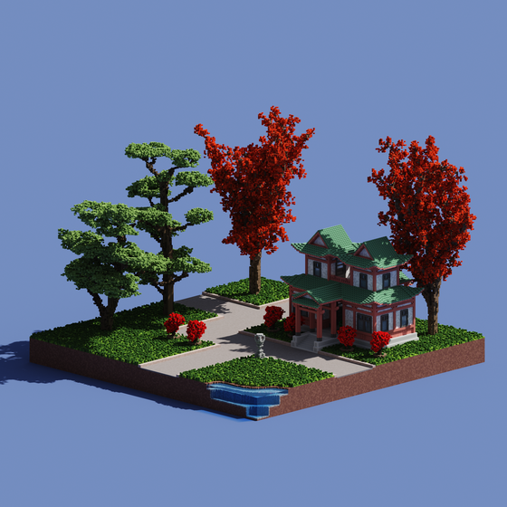 Voxel Universe Plot #161