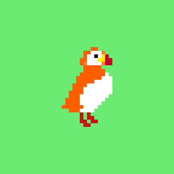 Pixel Puffin #151