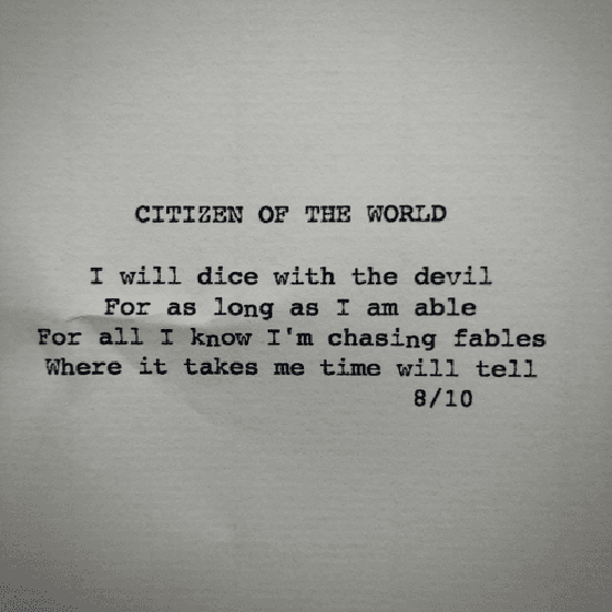 Citizen Of The World #8