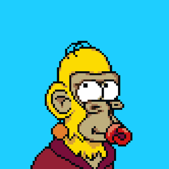 Pixel Simp Ape YC #920