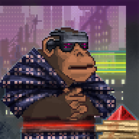 Cyberpunk Ape Executives #1036