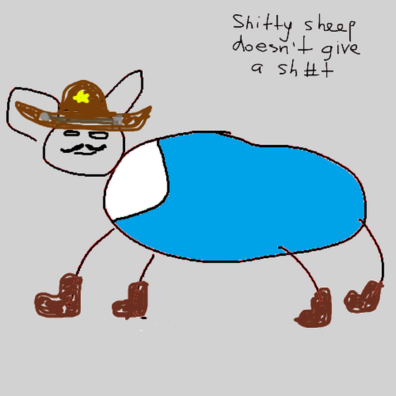 Shitty Sheep #1688