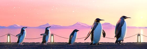 Five Penguins #1271