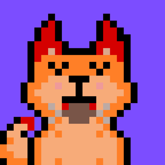 Pixelated Shiba Inu #145