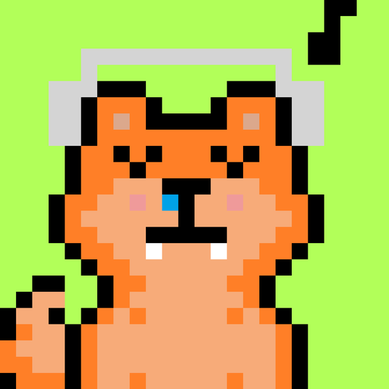 Pixelated Shiba Inu #4098