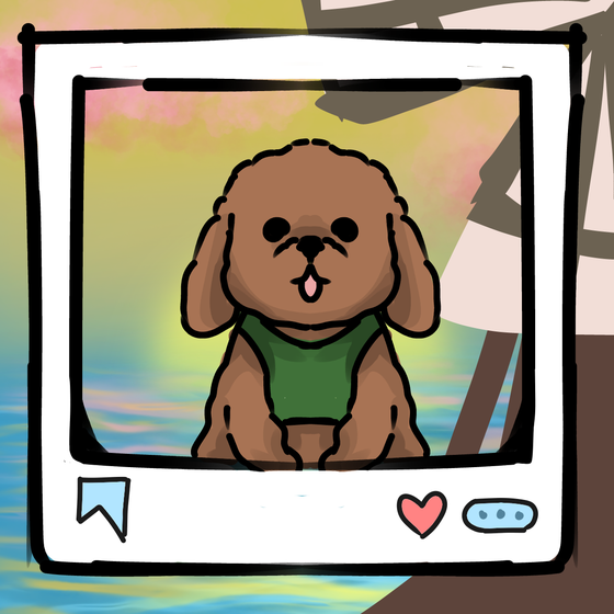旅する犬 #1286