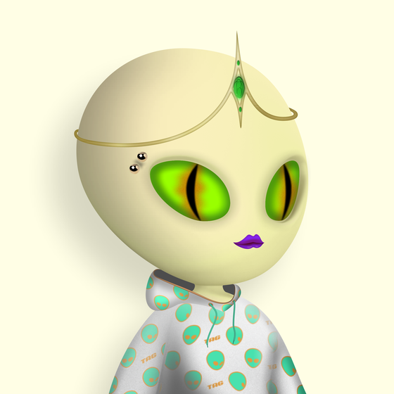 Alien Girl 3586