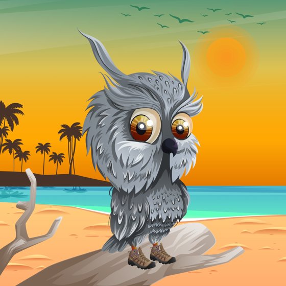 #1028 Owl Buddy