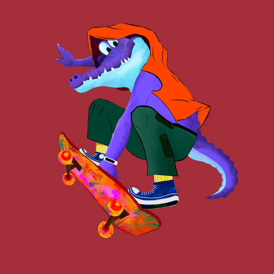 Crocodile SK8 1K ETH #9