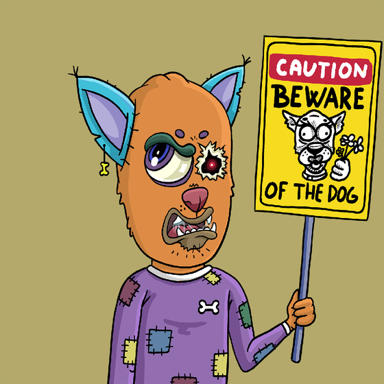 Dogz (H)Ate NFTs #2691