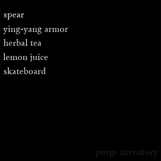 Purge Inventory #1335