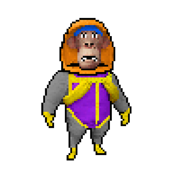 Pixel Radioactive Ape #1172