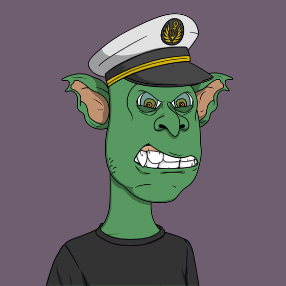 Bored Goblin Yacht Club #4991