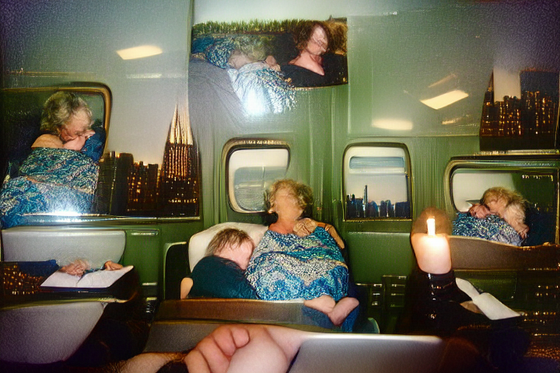 Dreaming of my mum and I on a train in New York four years after she passed away.