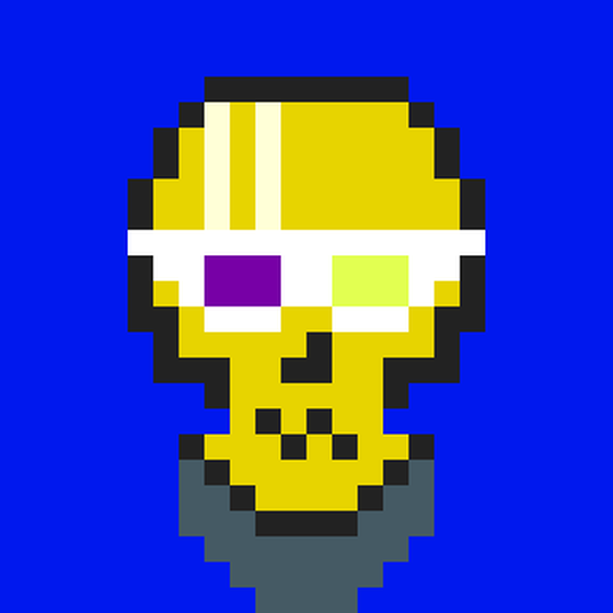 Cyber CryptoSkull #1395