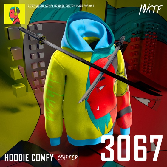 0N1 Comfy Hoodie #3067